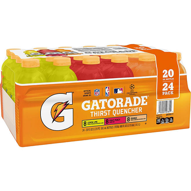 Gatorade Variety (yellow, orange, red)