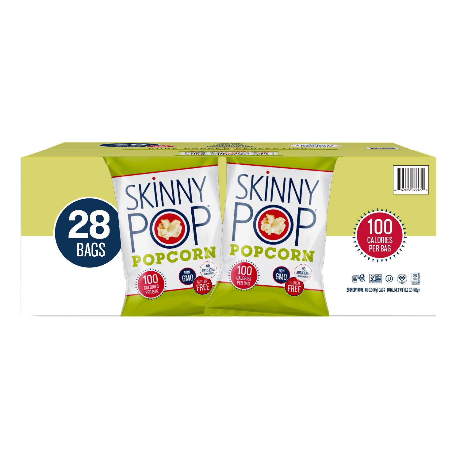 Skinny Pop Popcorn