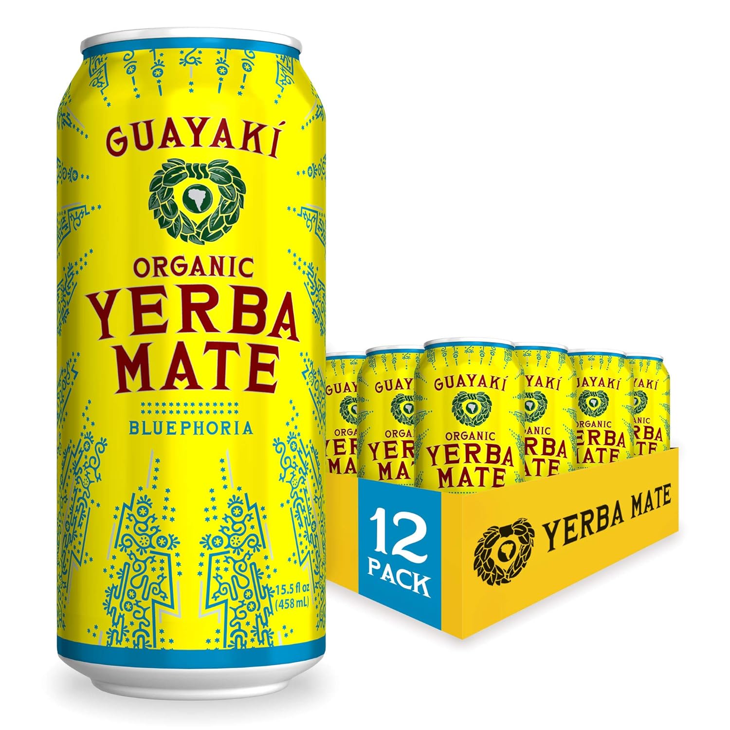 Guayaki Yerba Mate Can (blue)