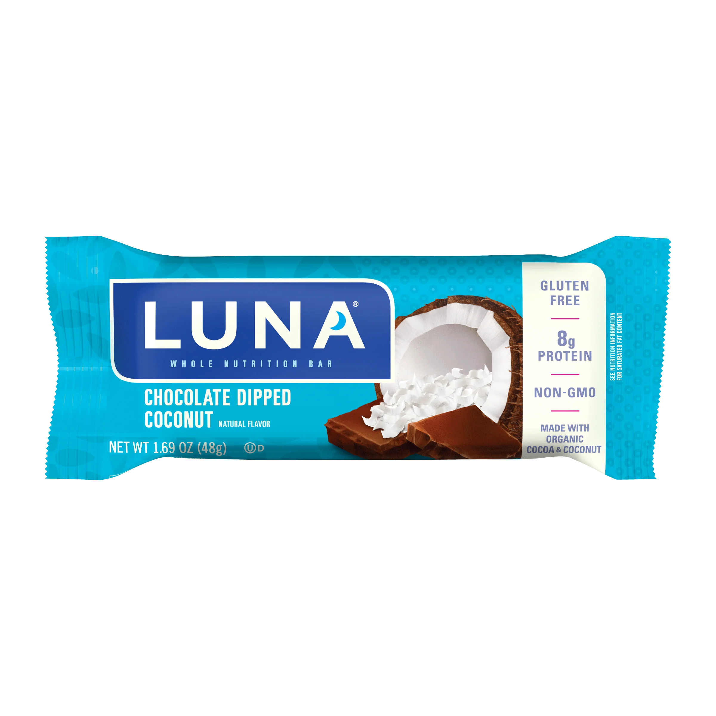 Luna Bar Chocolate Dipped Coconut 1.69oz