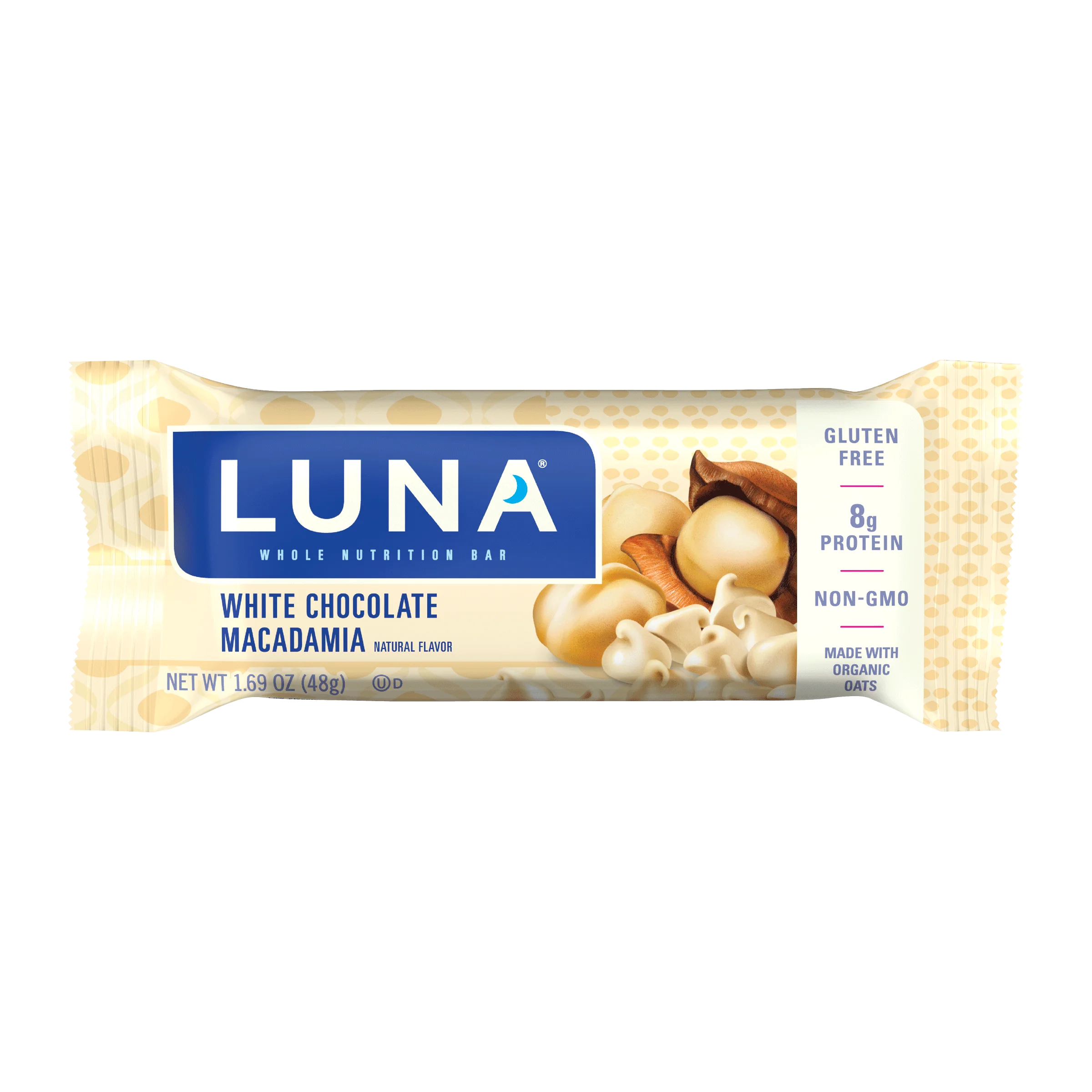 Luna Bar White Chocolate Macadamia 1.69oz