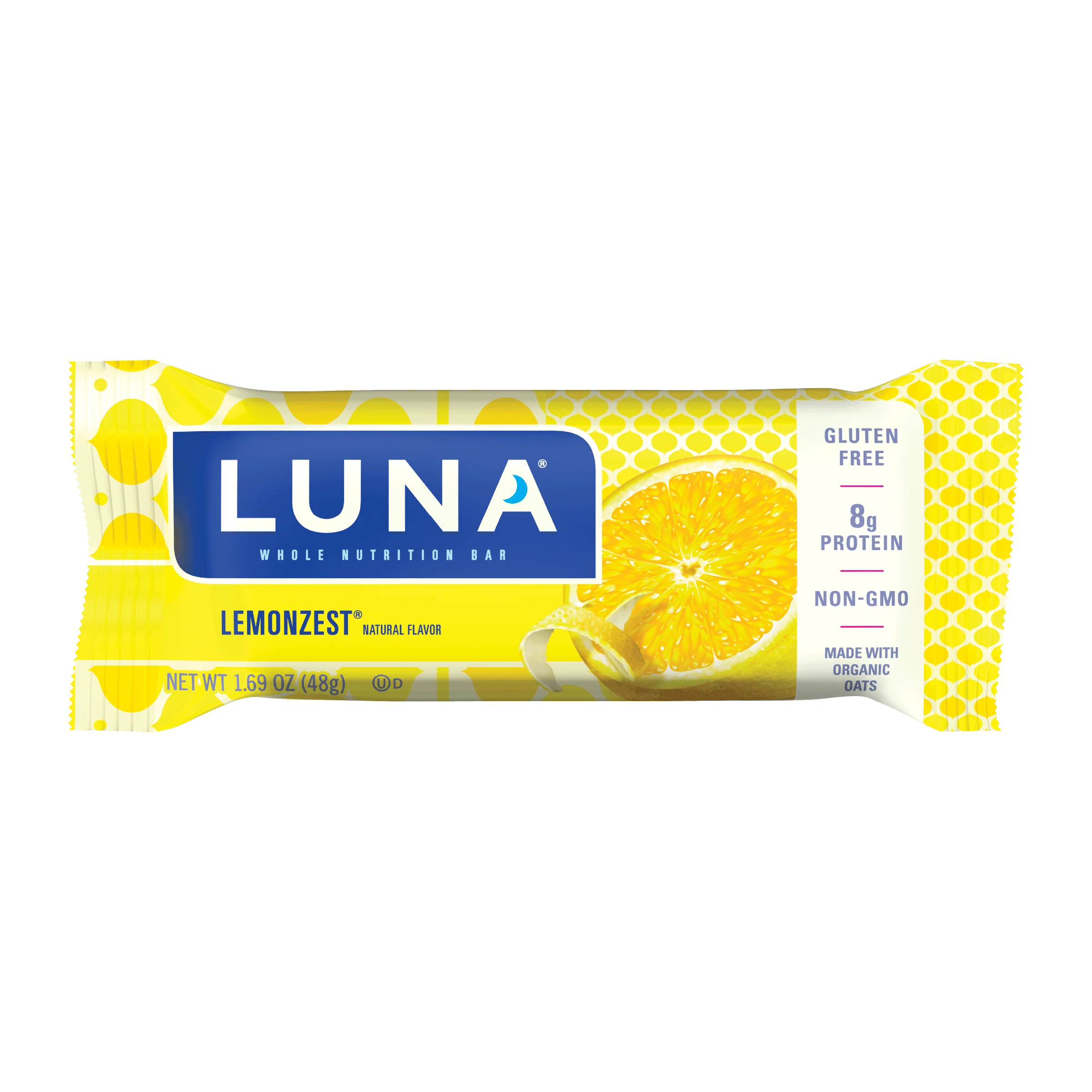 Luna Bar Lemon Zest 1.69oz